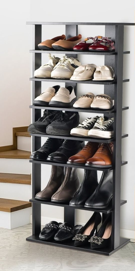 Image Тумба для обуви Costway JZ10125DK Black