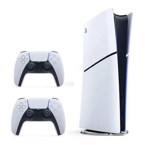 Image Игровая приставка Sony PlayStation 5 Slim Digital Edition 1Tb White + PS5 Dualsense
