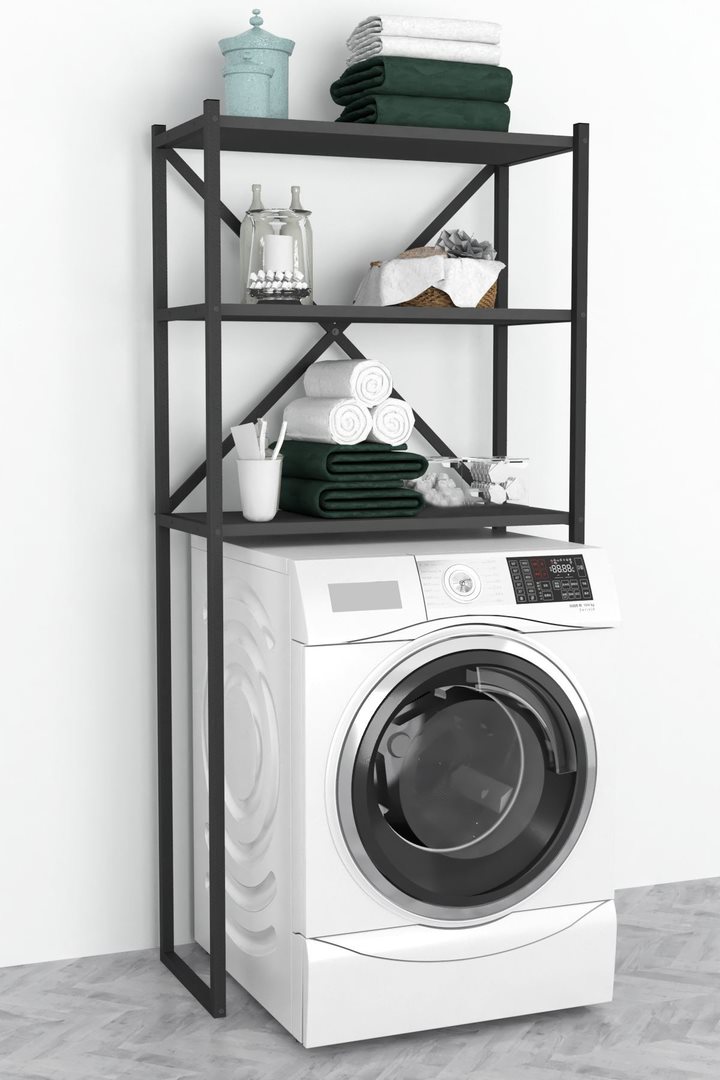 Image Etajera Fabulous 66x34x160 Anthracite