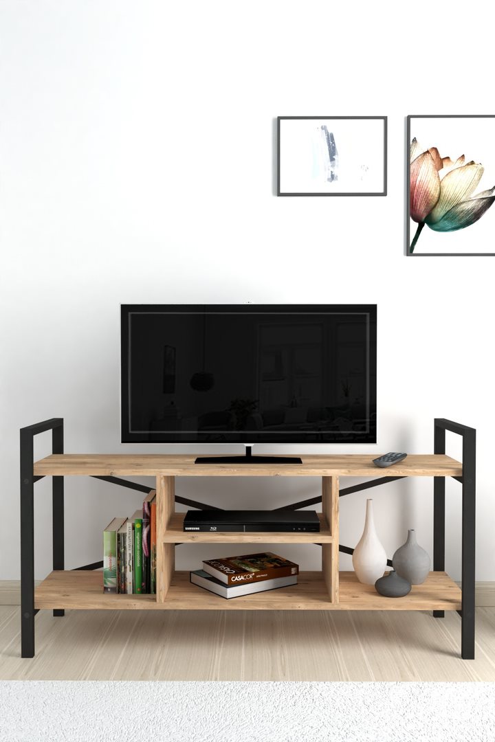 Image Tumba pentru TV Fabulous 61x120 Pine/Black