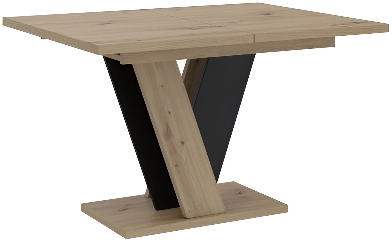 Image Masa extensibila Prospero Viney Artisan Oak/Black