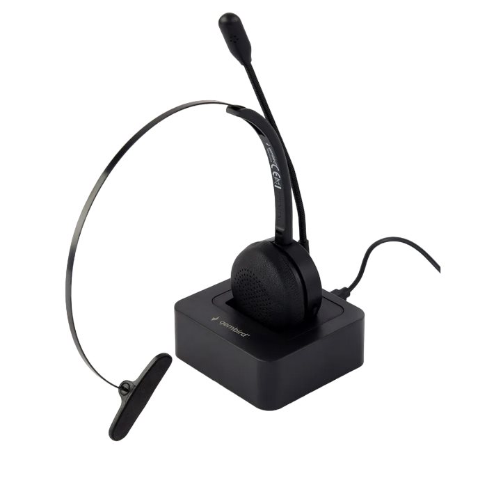 Image Наушники Bluetooth call center headset mono Black