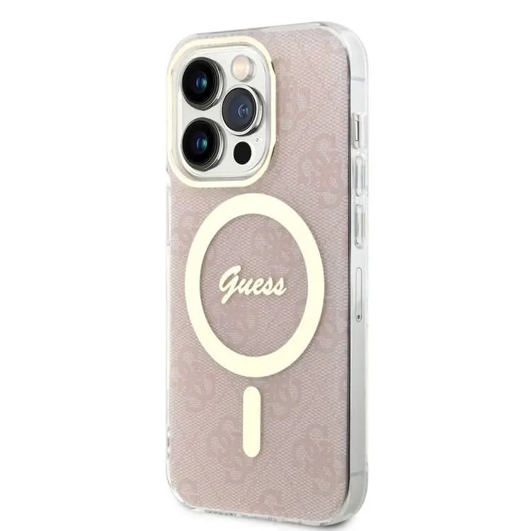 Image Husă Guess iPhone 15 Pro MagSafe Pink