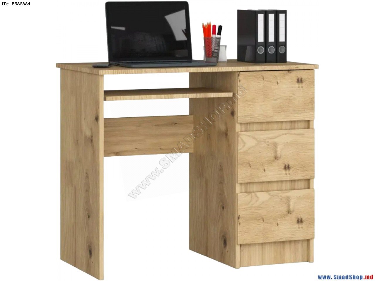 Image Стол компьютерный Akord A-6 Right Artisan Oak