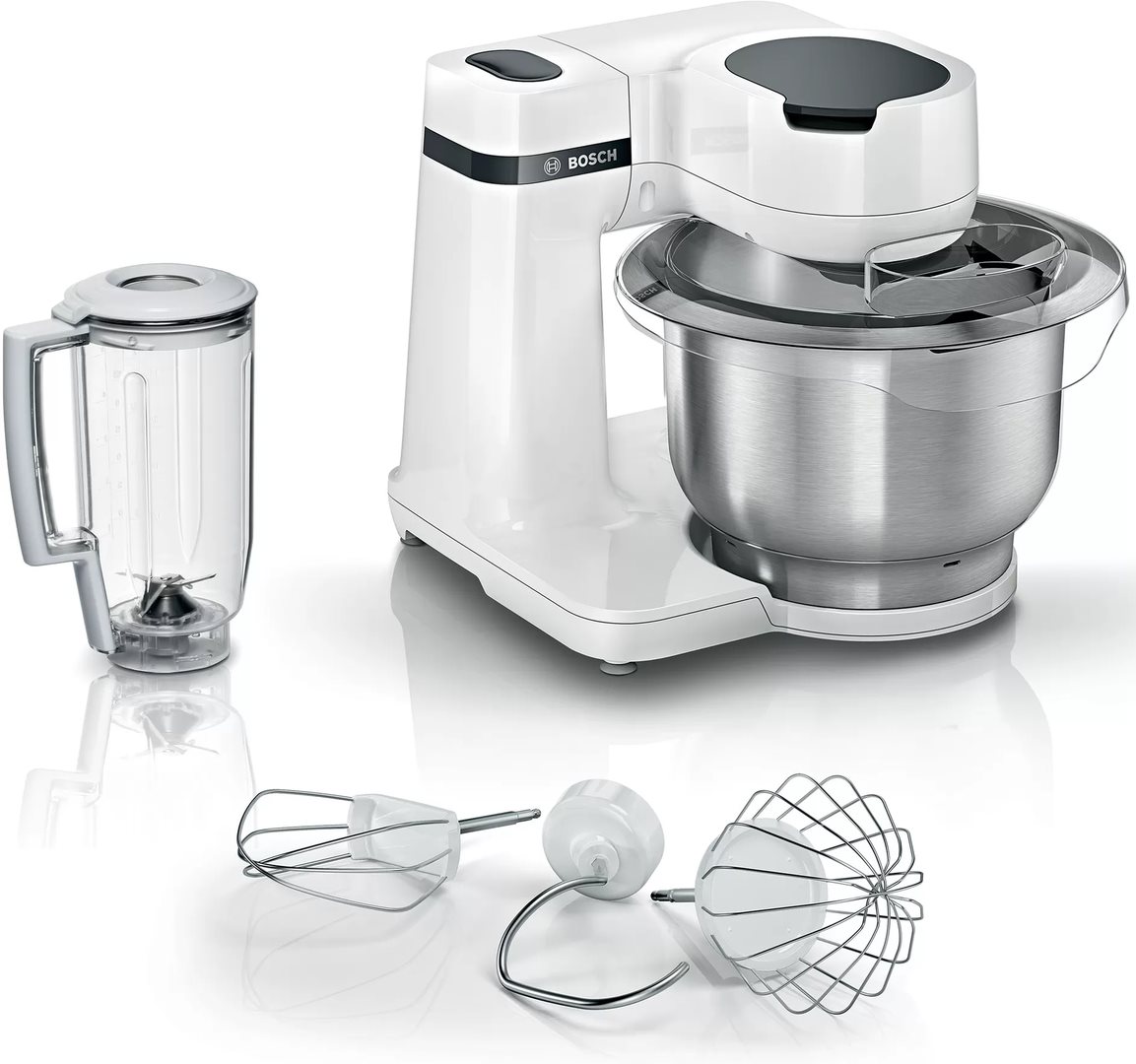 Image Robot de bucatarie Bosch MUMS2EW11 White/Silver