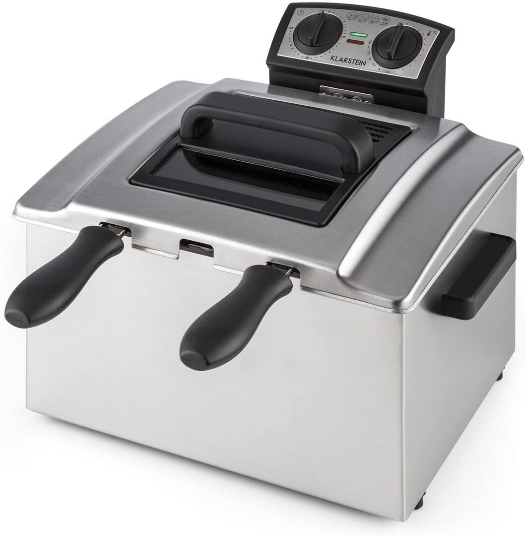 Image Friteuza  Klarstein QuickPro XXL 3000 Inox/Black