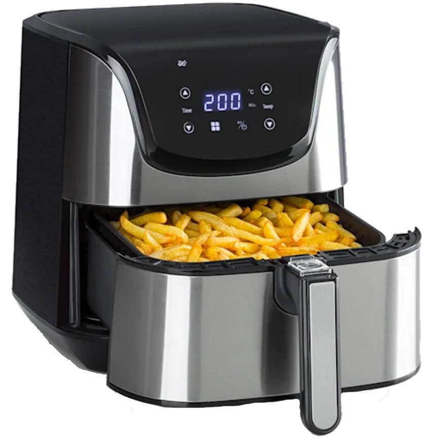 Image Фритюрница Klarstein AeroVital Deluxe 10032849 Black/Inox