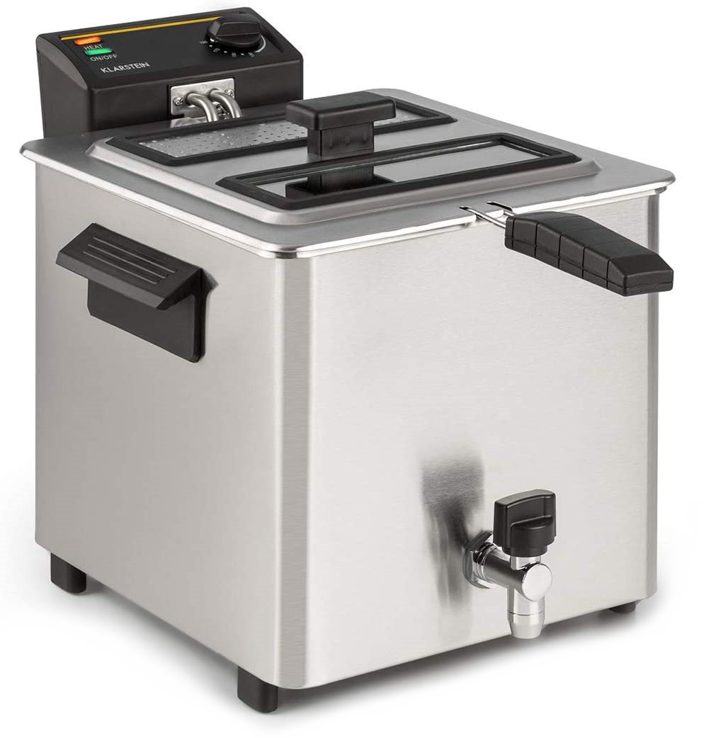 Image Friteuza Klarstein Family Fry 10033342 Inox/Black