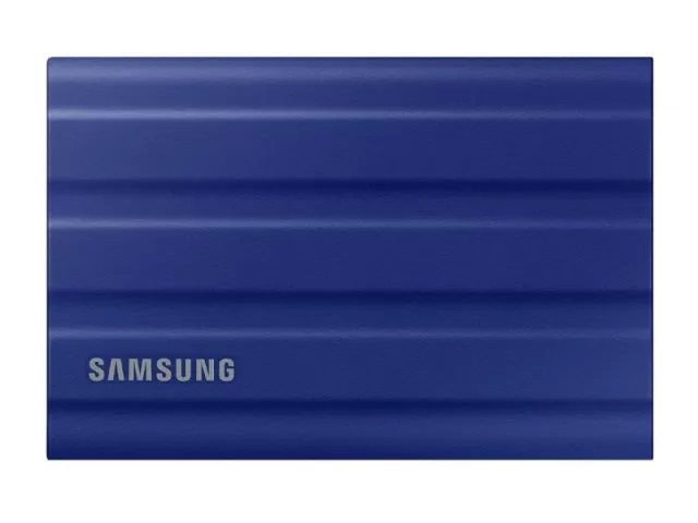 Image Hard disk extern Samsung Portable SSD T7 Shield 2Tb Blue