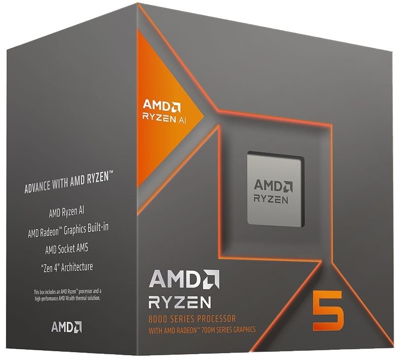 Procesor AMD Ryzen 5 8600G Box with Wraith Stealth Cooler