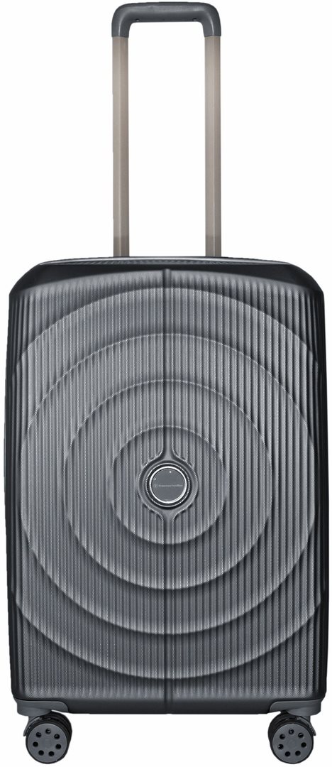 Image Чемодан Francesco Ferellino Fossette M Dark Grey