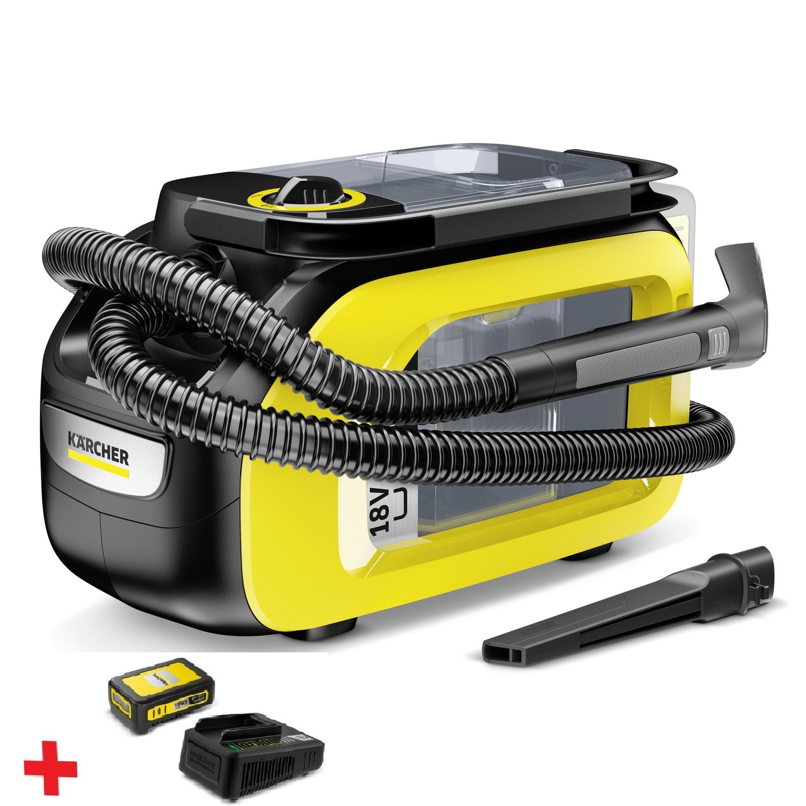 Image Пылесос Karcher SE 3-18 Compact Home Battery + Kit (1.081-506.01)