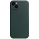 Image Husă Original iPhone 14 Plus Leather Case with MagSafe Forest Green
