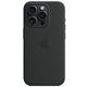 Image Чехол Original iPhone 15 Pro Silicone Case with MagSafe Black