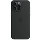 Image Чехол Original iPhone 15 Pro Max Silicone Case with MagSafe Black