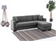 Image Canapea coltar Fabulous Hugo 52-002 Gray