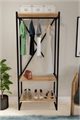 Image Прихожая Fabulous Metal Coat Stand Pine/Black