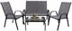 Image Комплект садовой мебели GardenLine NEO9924 Grey/Black
