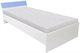 Image Кровать Haaus Leco 90x200 White/Blue