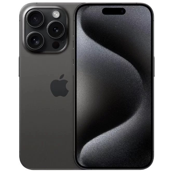 Telefon mobil iPhone 15 Pro 1TB Dual Sim Black Titanium