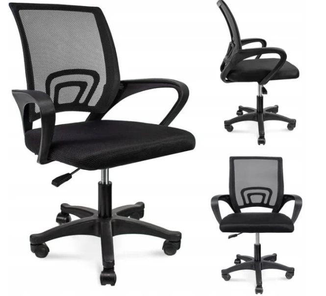 Image Fotoliu de birou JUMI SMART negru