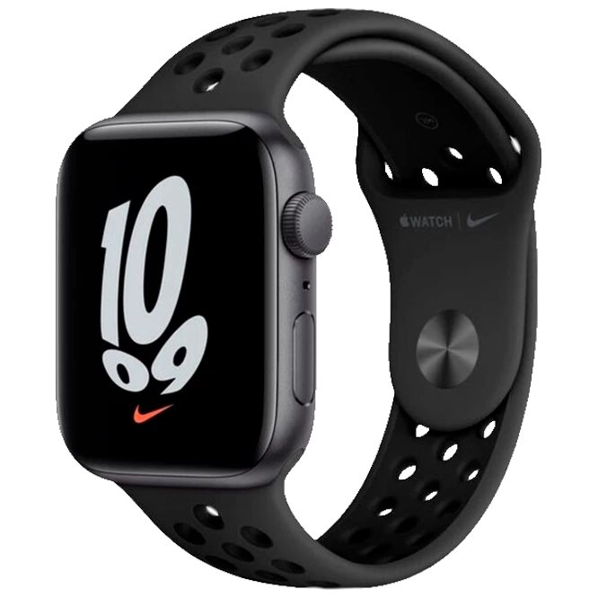 Image Ceas inteligent Apple Watch SE Nike GPS 44mm MKQ83 Midnight