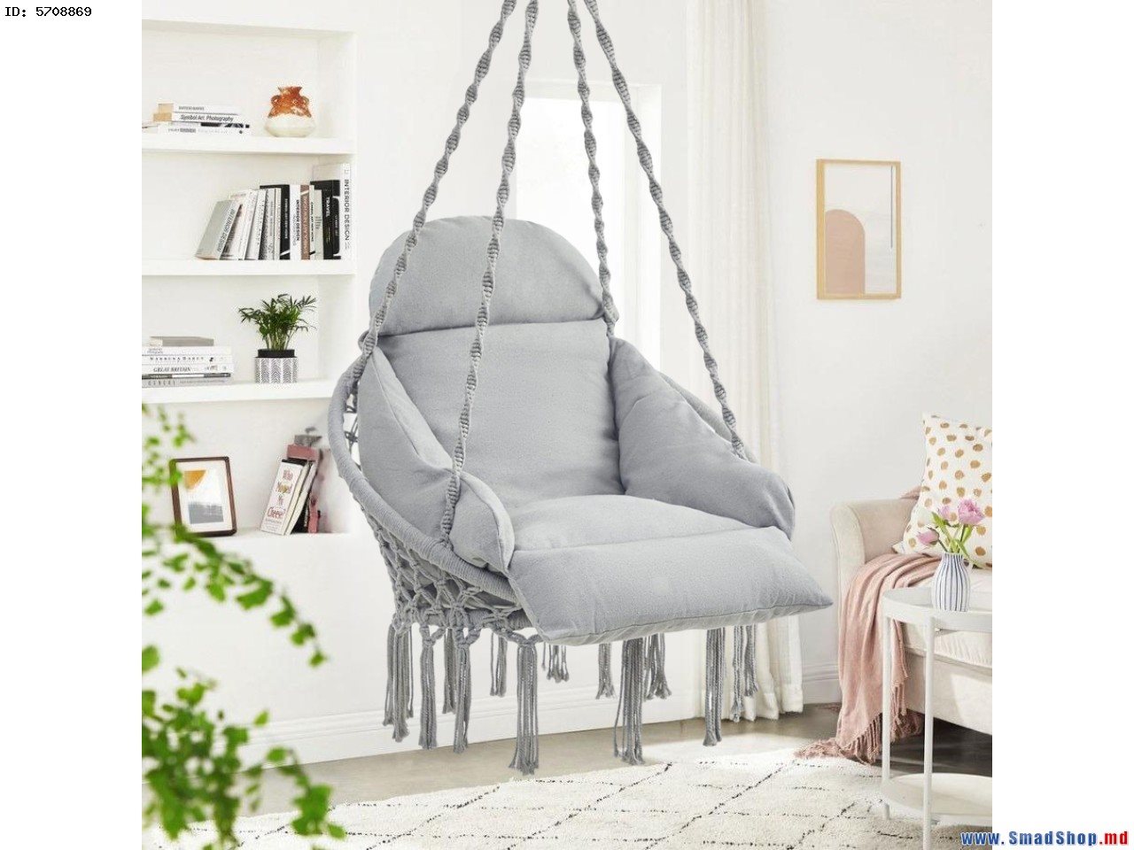 Image Подвесное кресло Chomik HAM3187-1 Grey