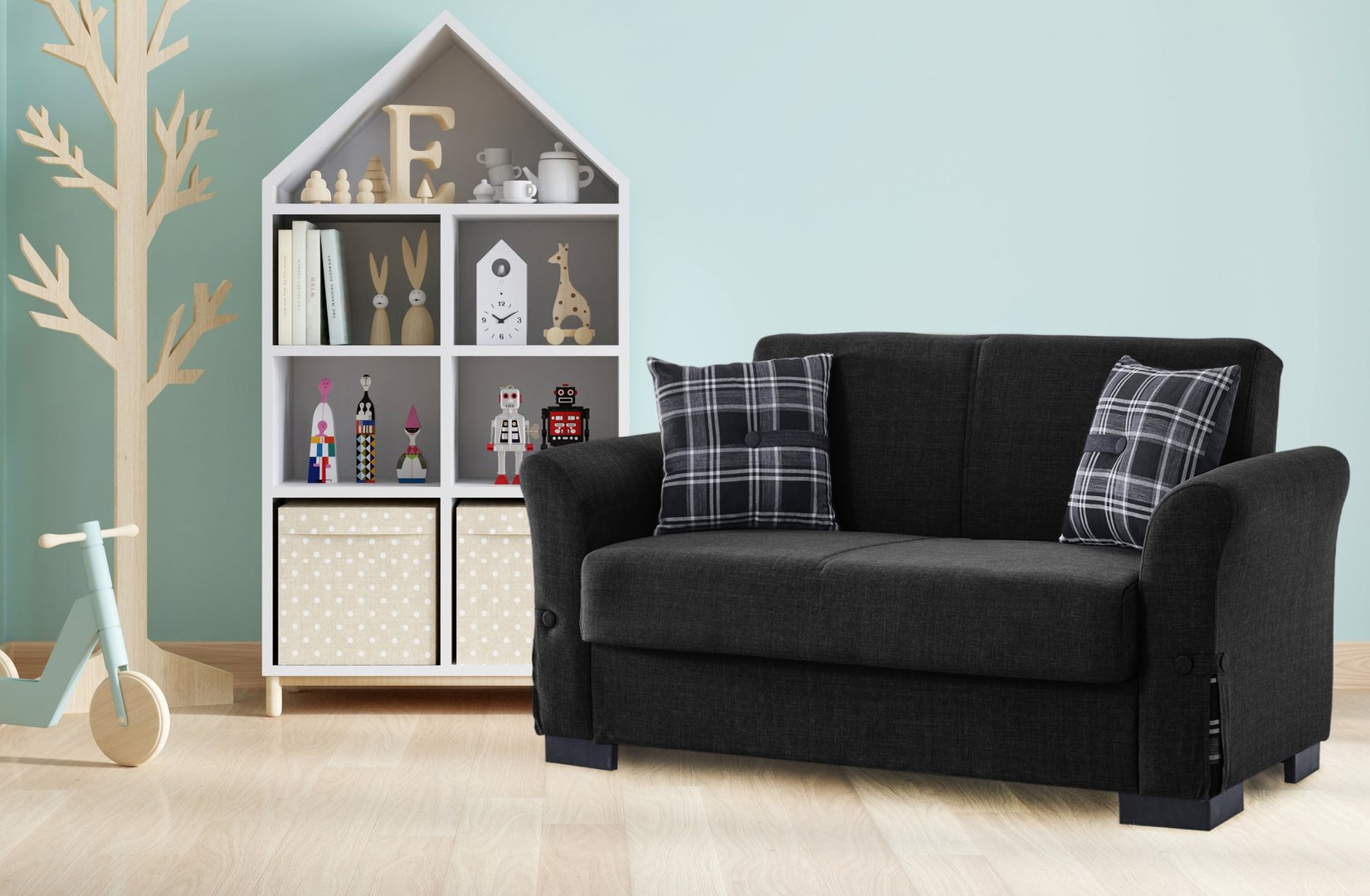 Image Диван Fabulous Filamingo 2-местный 58-002 Dark Gray