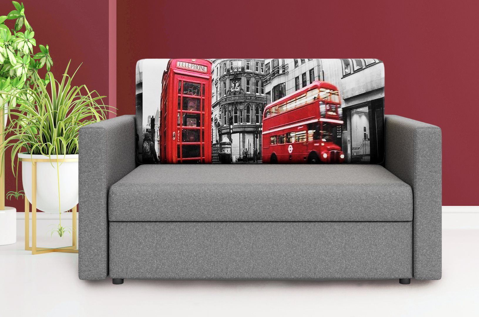 Image Диван Space Meble Amerykanka Heven 120 London/Sawana21 Gray