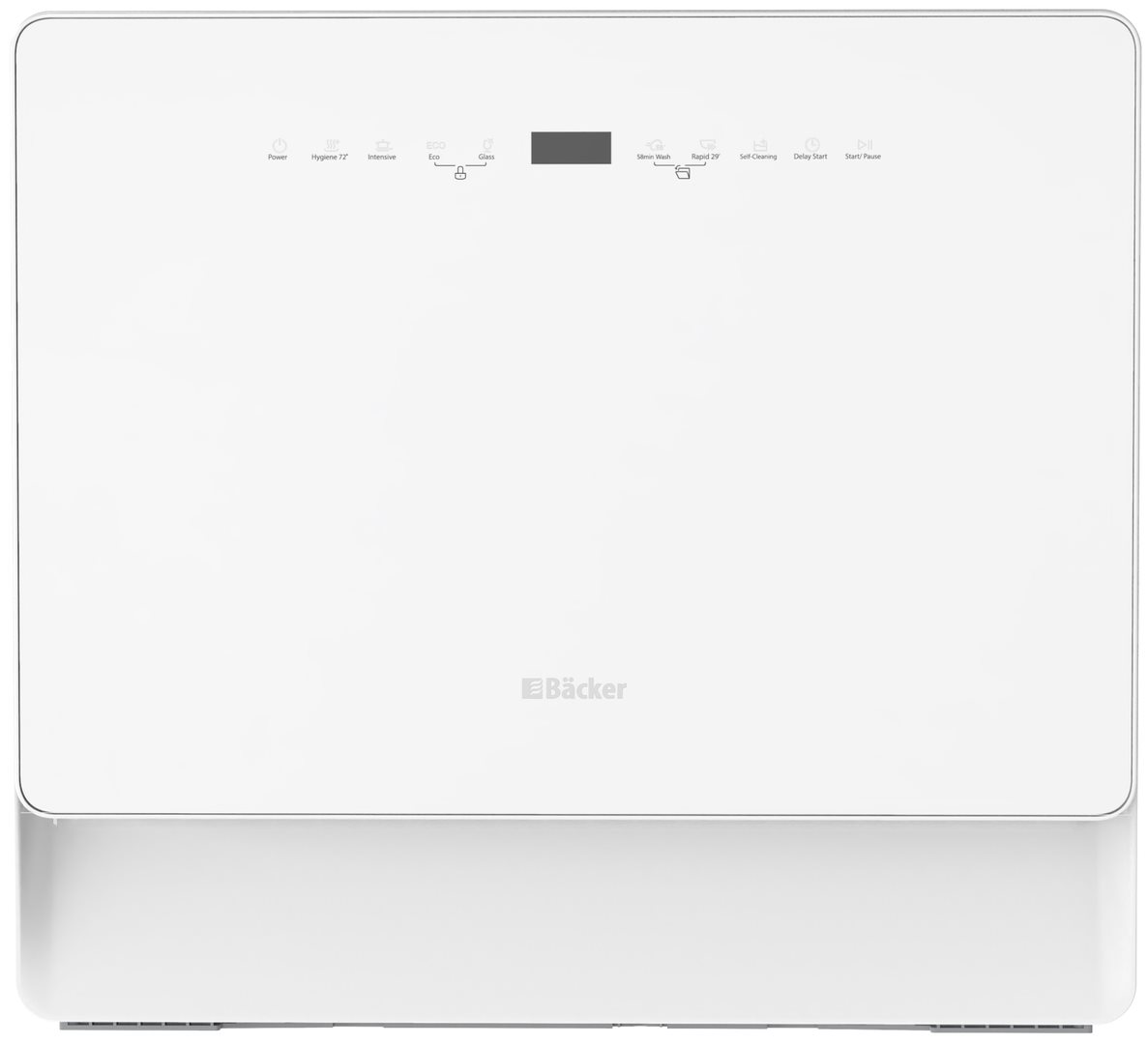 Image Посудомоечная машина Backer WQP4-2501 A White