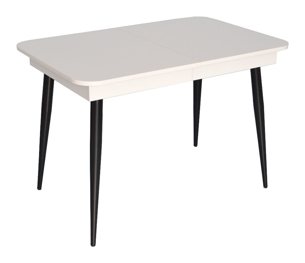 Стол для кухни Evelin DT 431-1R Black/White