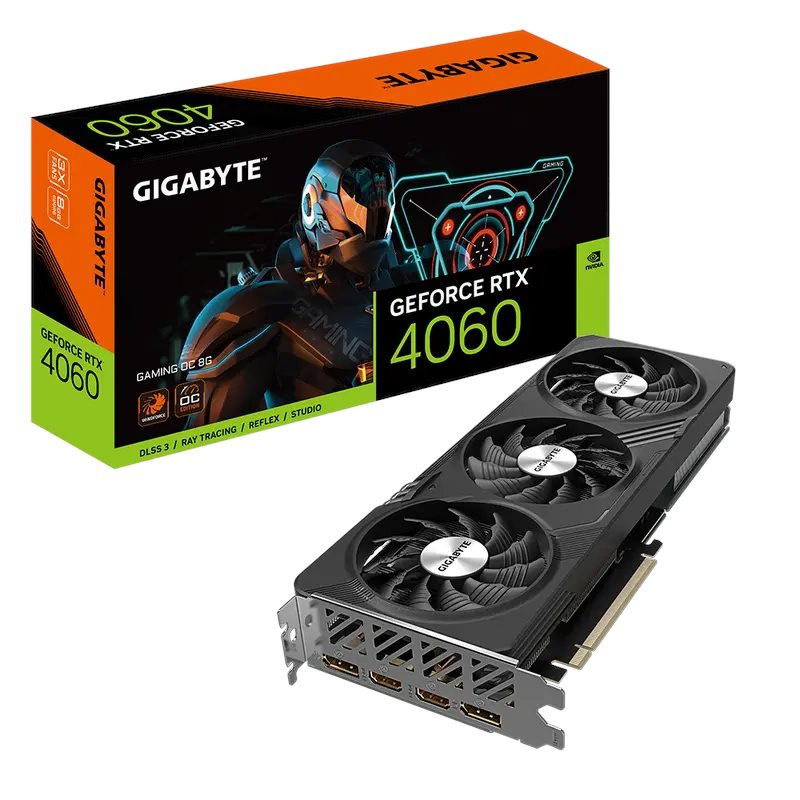 Image Placă video Gigabyte RTX4060 8GB GDDR6