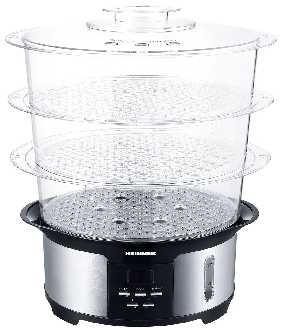 Image Пароварка Heinner HSA-1000XMC Inox/Black