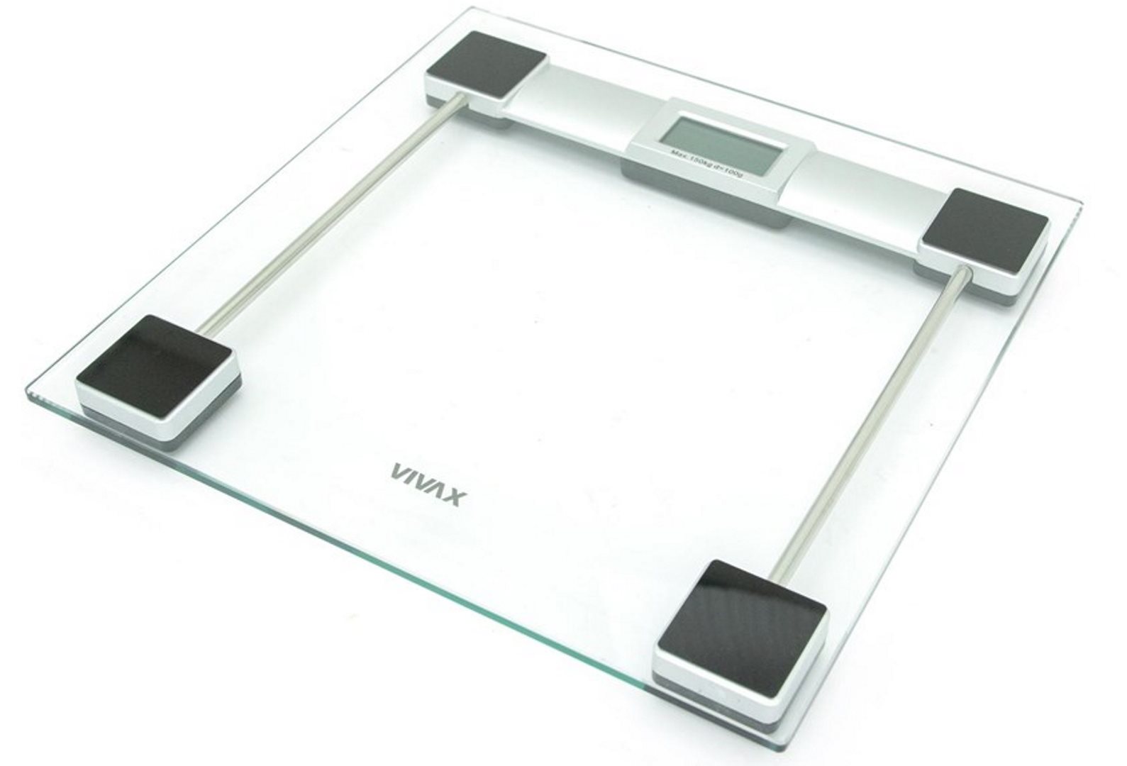 Image Cântar de podea Vivax PS-154 Black/Transparent