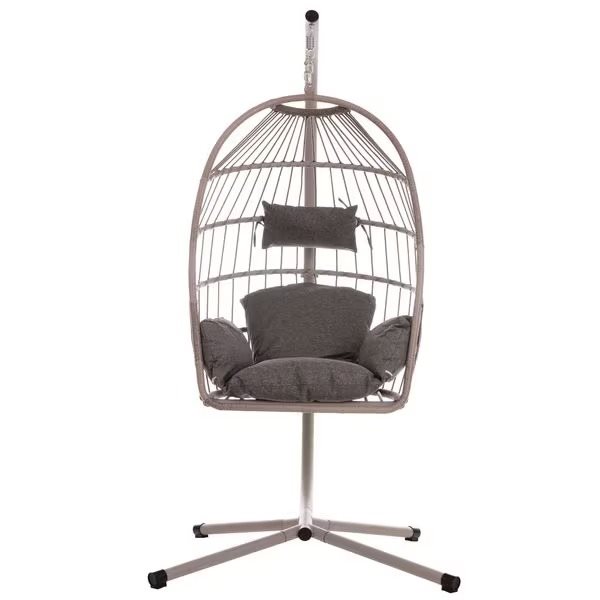 Image Подвесное кресло Cactus L 115x80 см Brown/Gray