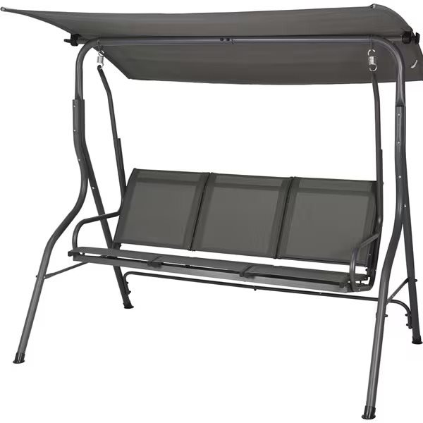 Image Садовые качели Cactus KI X80000050 160x110 cm Dark Gray