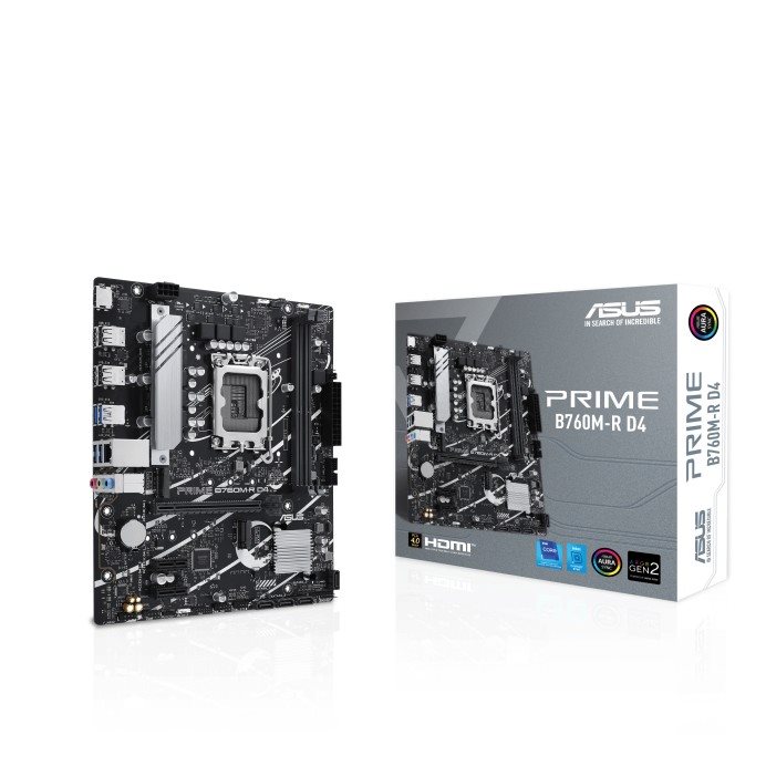 Image Placă de bază ASUS PRIME B760M-R D4