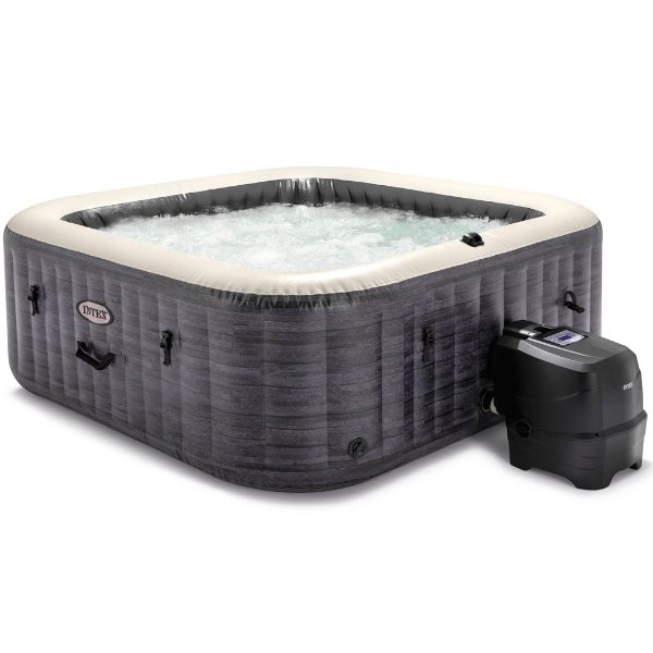 Image Piscina gonflabila jacuzzi Intex Greystone Deluxe 211х211х71