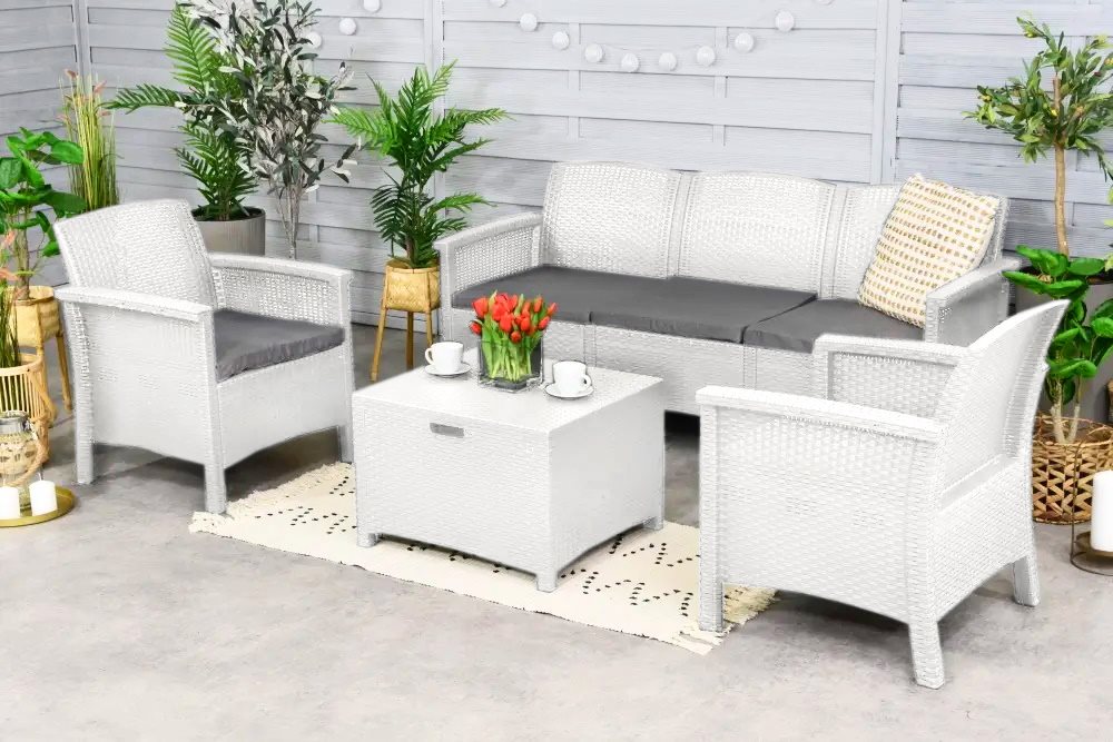 Image Комплект садовой мебели Bica Venezia 3 White