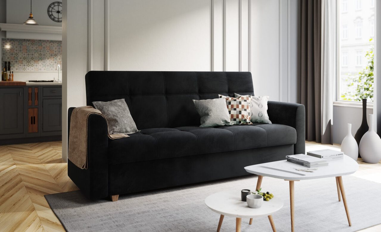 Image Canapea Space Meble Lento Foam Itaka 15 Black