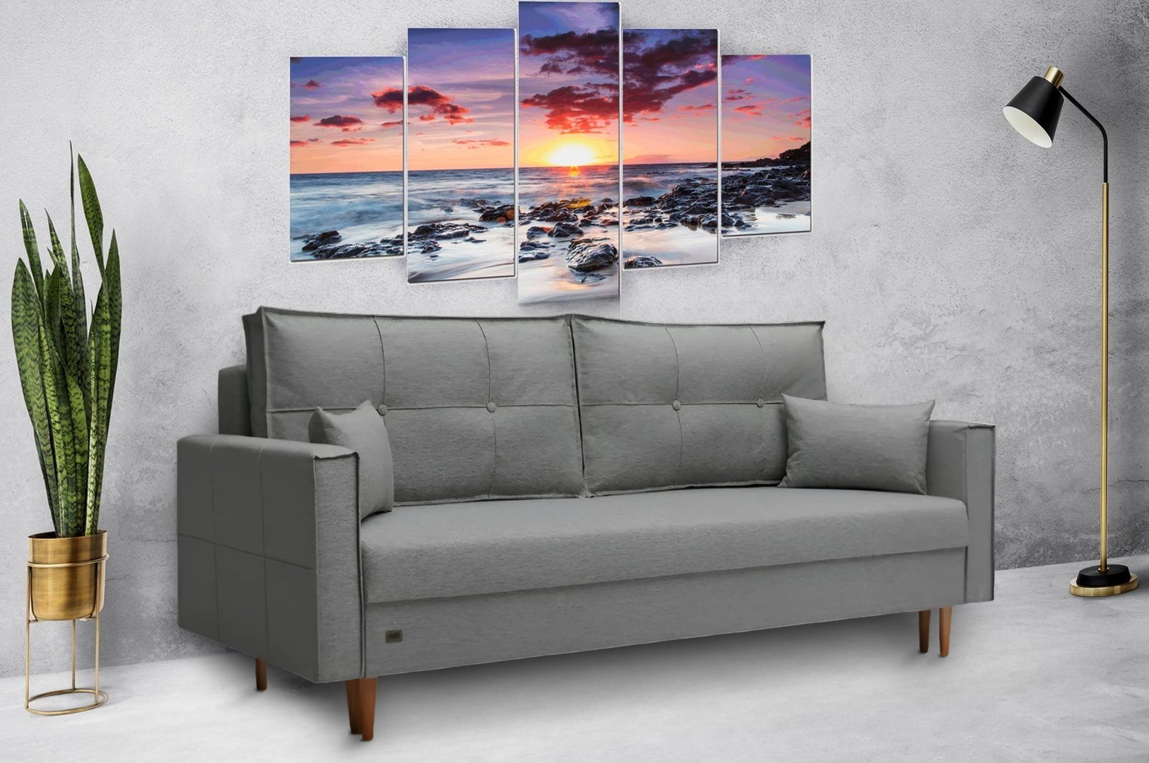 Image Диван OSHN Optima Капри Capri 24 Light Gray