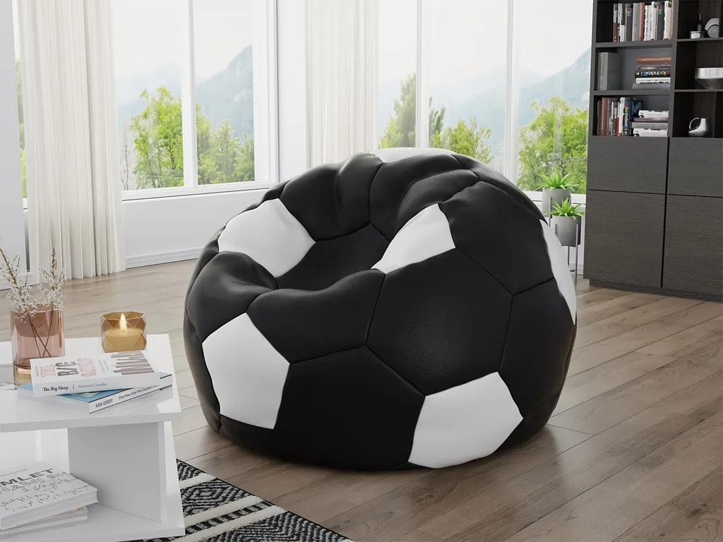 Image Bean bag Mirjan24 Sylwin/Ksante 500L Black/White