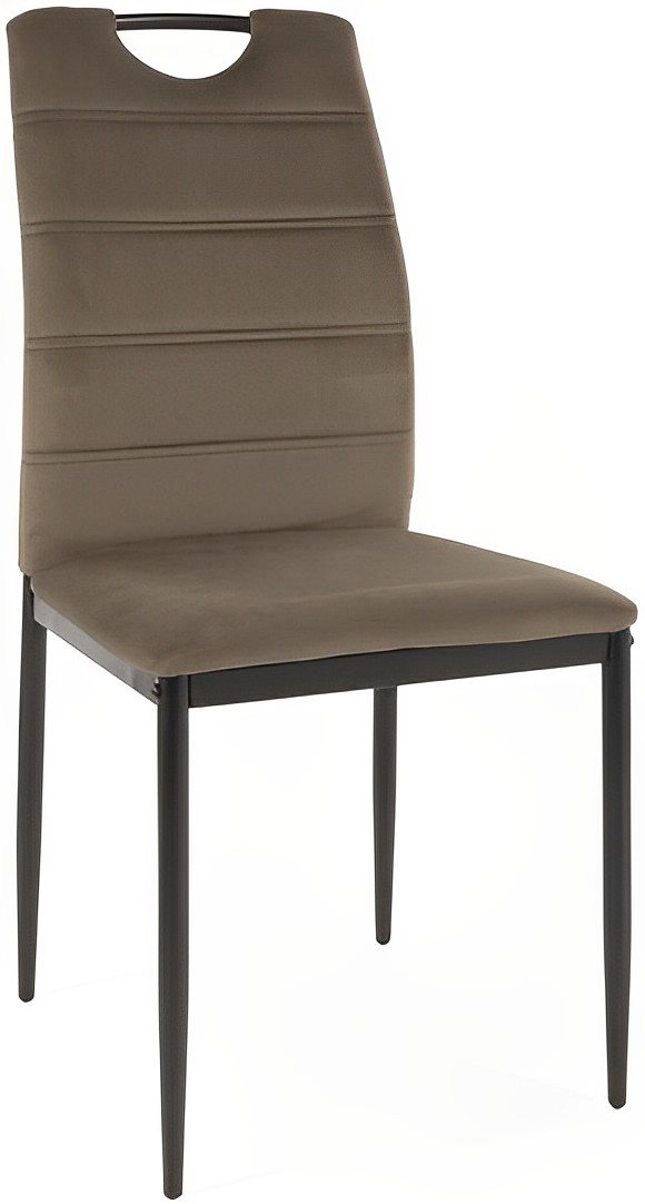 Image Стул для кухни Signal Rip Velvet Olive/Black