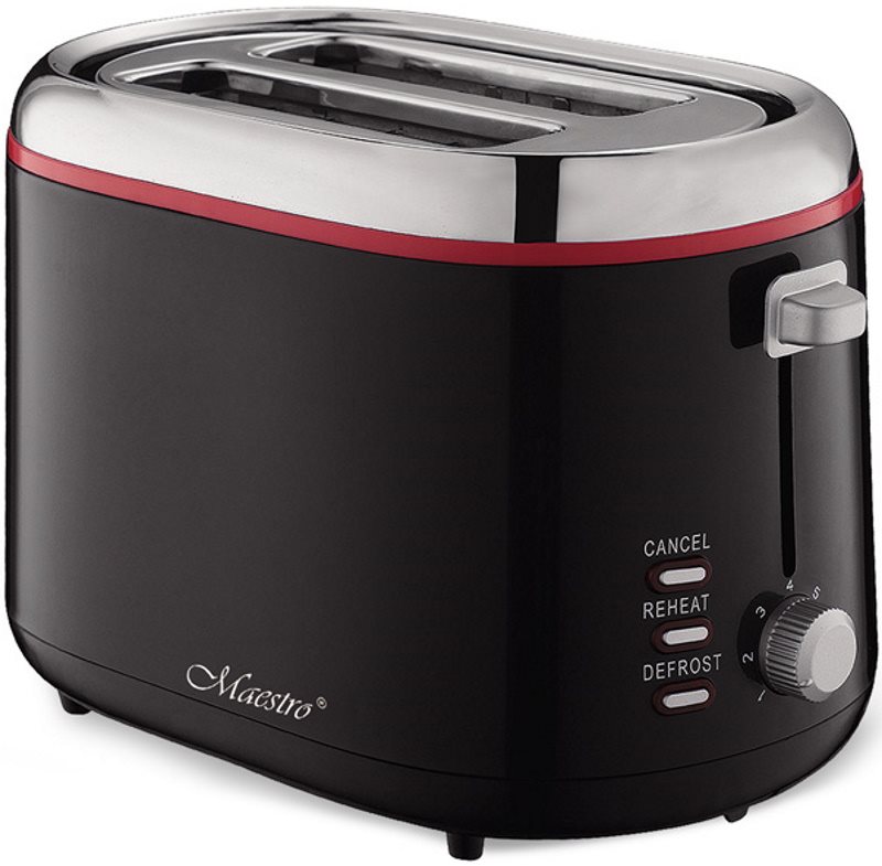 Image Prajitor de paine Maestro MR-705 Black/Chrome