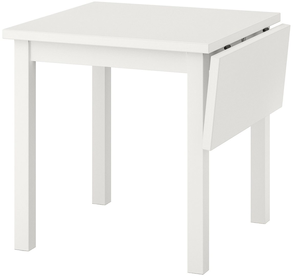 Image Masă de bucătărie extensibila Ikea Nordviken 74/104x74 White