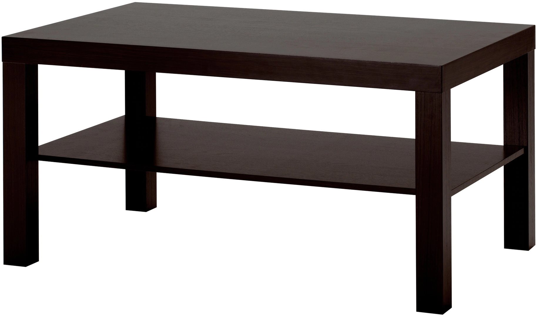 Image Журнальный столик Ikea Lack 90x55 Dark Brown