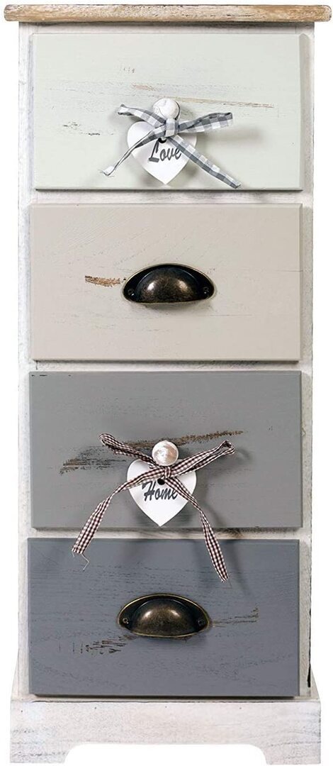 Image Комод Rebecca Mobili RE4482 Wood/White/Gray