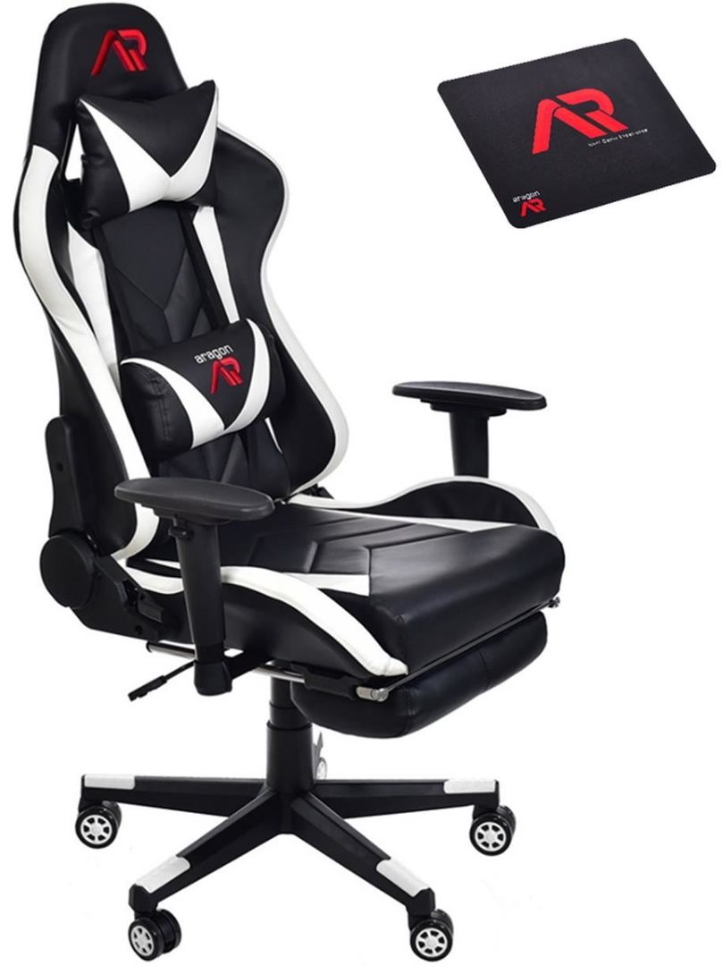 Image Игровое кресло Jumi Aragon CM-439528 Black/White