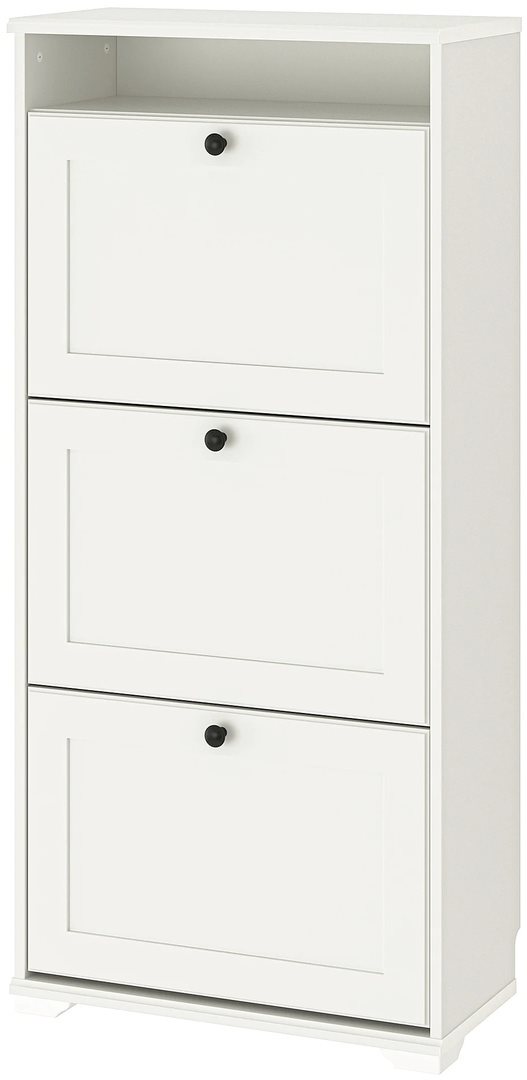Image Тумба для обуви Ikea Brusali 61x130 White