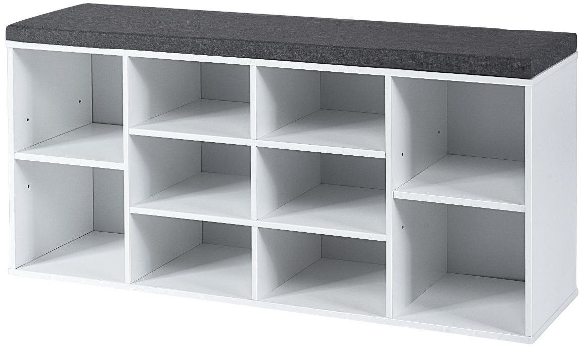 Image Тумба для обуви Costway HW63680WH White/Gray